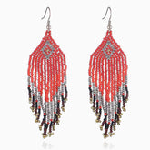 Beaded Dangle Earrings